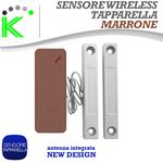 SENSORE TAPPARELLA MARRONE WIRELESS