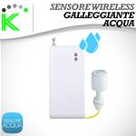 SENSORE WIRELESS GALLEGGIANTE ALLAGAMENTO LIVELLO ACQUA