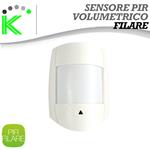 SENSORE DI MOVIMENTO INTERNO PIR VOLUMETRICO FILARE ALLARME ANTIFURTO CON TAMPER